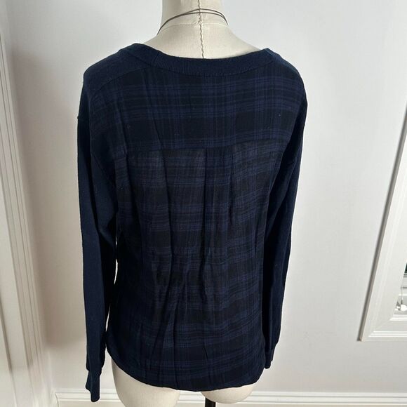 T by Alexander Wang Deep Blue Sweater - Picture 6 of 7